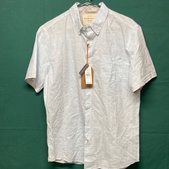 Weatherproof men’s button up shirt NWT Size medium MSRP $60 (OKPM-11-025) - Picture 1 of 7